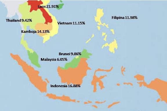 Prevalence Map Indonesia May 2013